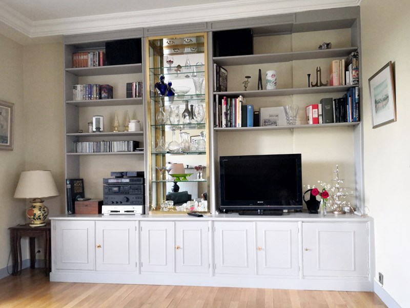Modification et rallonge d'un meuble de salon
