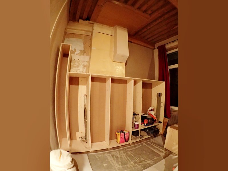 Montage de la partie basse.