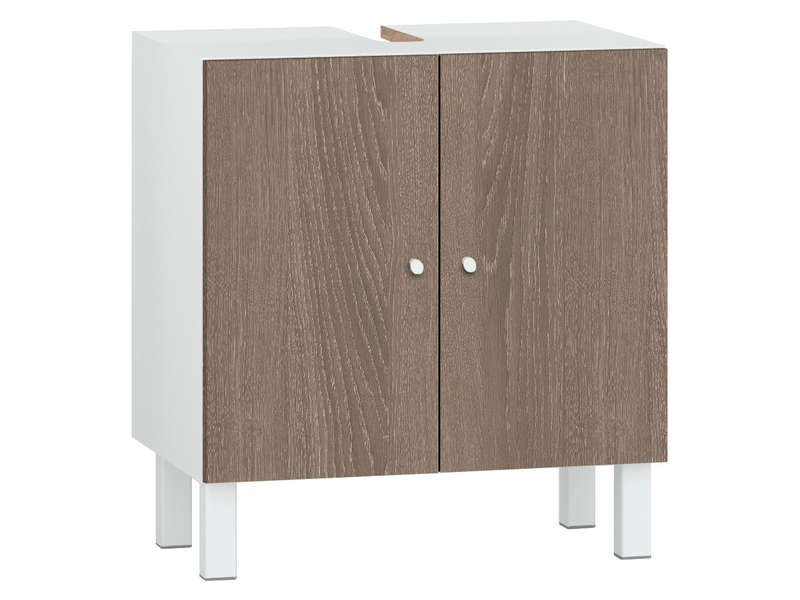 Un petit meuble trouvé chez Conforama semble convenir.