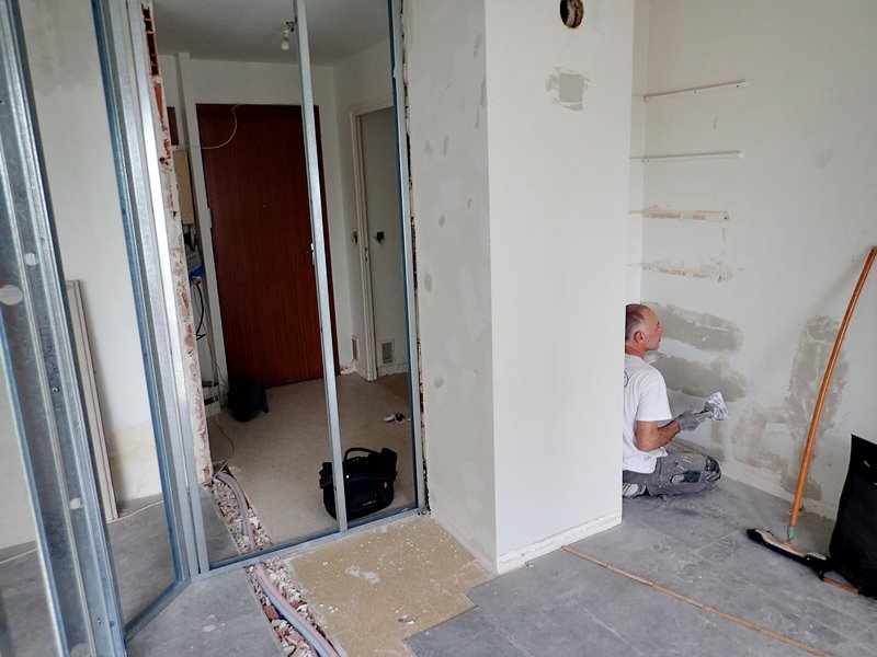 Dans un appartement mis en location, une chambre se crée