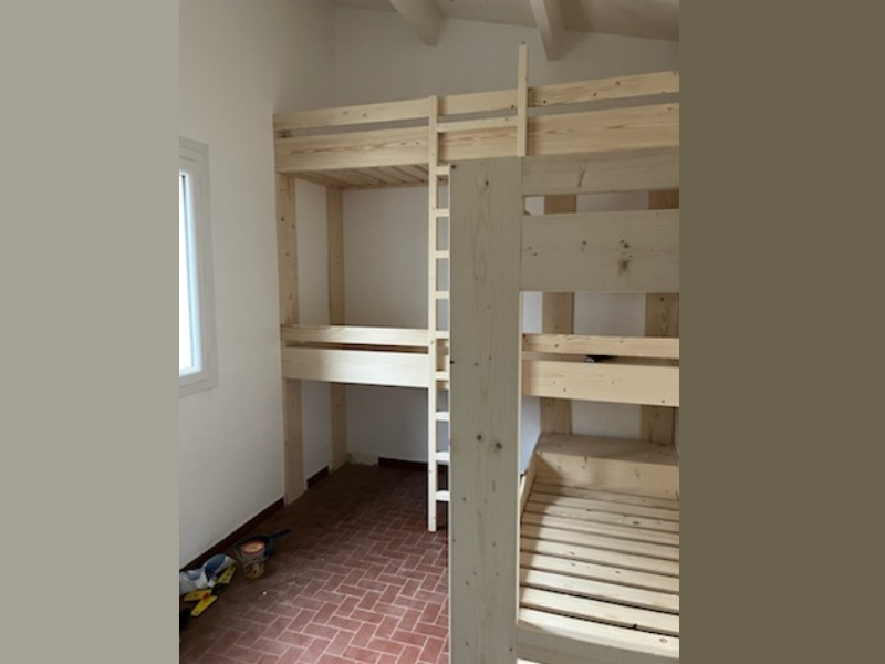 Installation des 4 lits