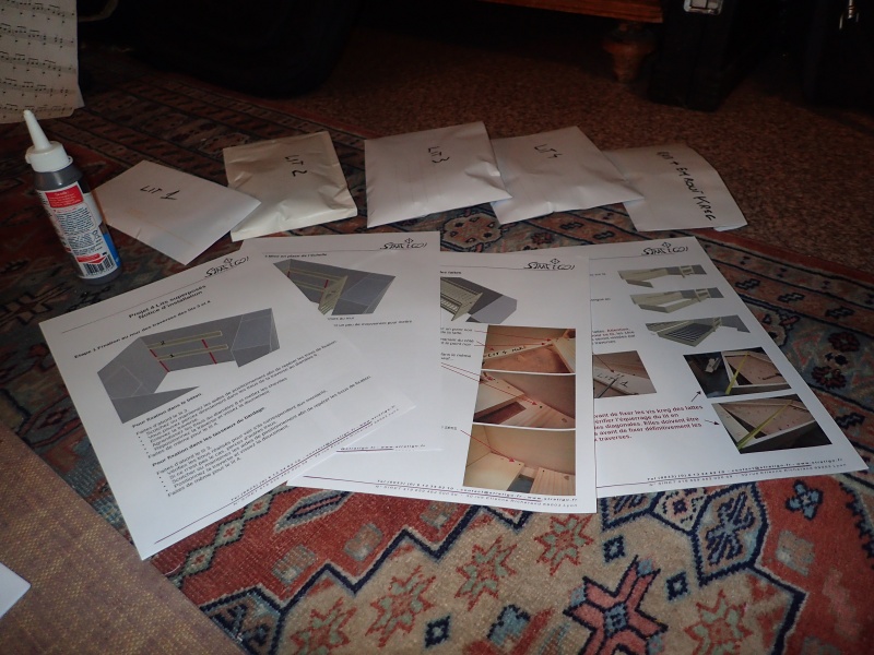 Notice de montage et fourniture des vis