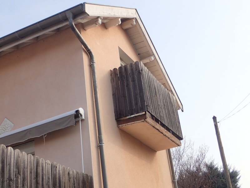 Des balcons inaccessibles d'en bas...