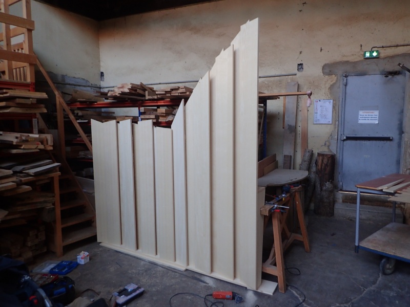 Montage à blanc en atelier