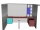 Vue 3D du bureau, un plan de 3m et 3 modules