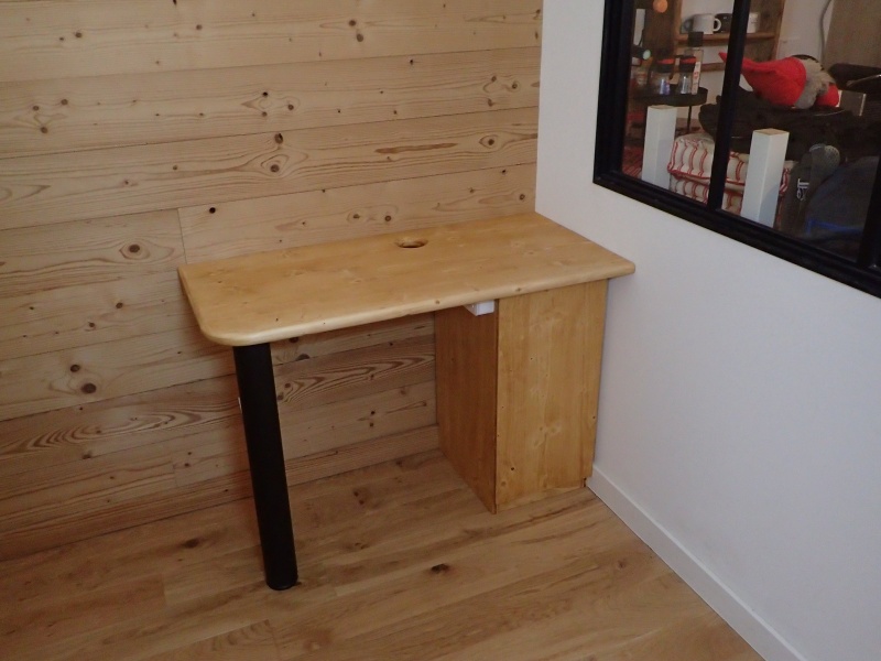 Le petit bureau dont le style est proche du bardage