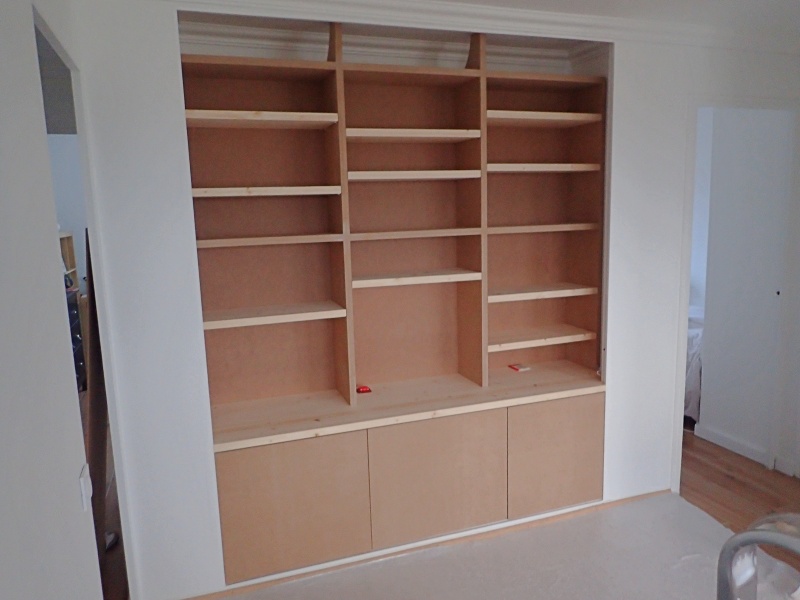 Installation du meuble terminé sans problème!