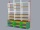 Vue 3D de la structure avec les tablettes.