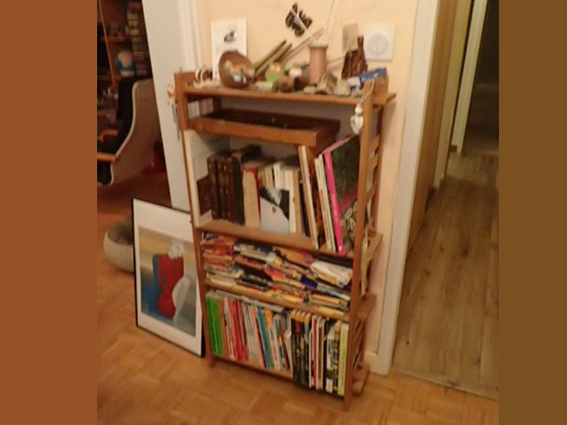 Dans une entrée, un espace a reprendre pour une touche déco.