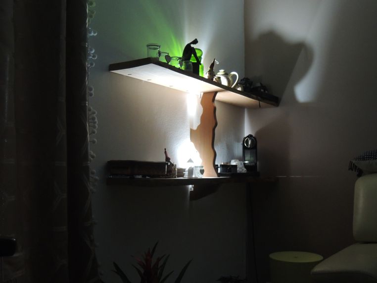 avec éclairage à mini-ampoules led donnant un style très déco