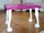 Une mini-table, pour les petits de 1 à 3 ans, toute douce.