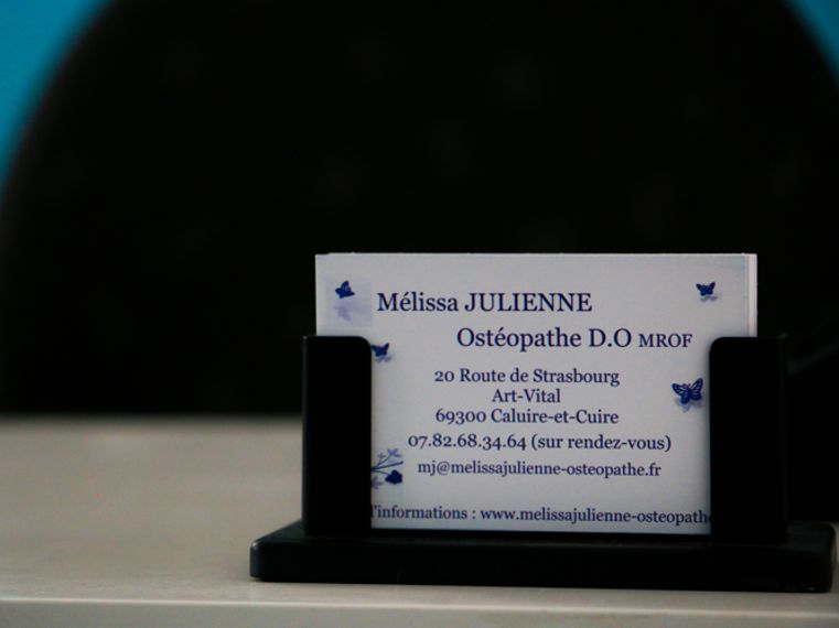 et les cartes de visites.
